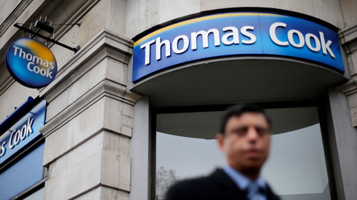 Worlds oldest travel firm Thomas Cook collapses, stranding hundreds of thousands